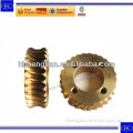 High precision micro brass worm gear